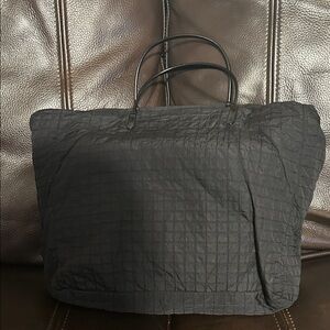 Black Quilted Shoulder Bag